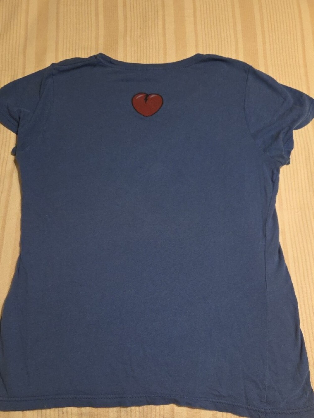 American Girl Blue Graphic Tee with Script Logo - Picture 2 of 7